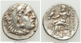 MACEDONIAN KINGDOM. Alexander III the Great (336-323 BC). AR drachm (18mm, 4.38 gm, 11h). XF. Posthumous issue of Abydus, ca. 310-301 BC. Head of Hera...