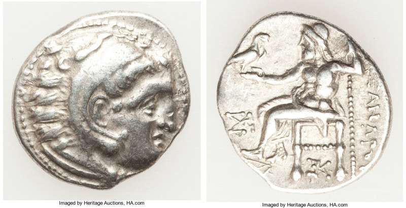 MACEDONIAN KINGDOM. Alexander III the Great (336-323 BC). AR drachm (19mm, 4.40 ...