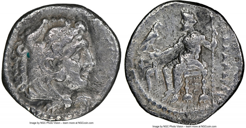 MACEDONIAN KINGDOM. Alexander III the Great (336-323 BC). AR hemidrachm (13mm, 1...