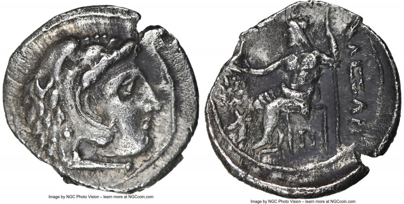MACEDONIAN KINGDOM. Alexander III the Great (336-323 BC). AR obol (10mm, 0.55 gm...