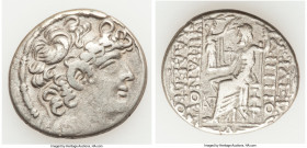 SELEUCID KINGDOM. Philip I Philadelphus (ca. 95/4-76/5 BC). AR tetradrachm (28mm, 14.12 gm, 12h). Choice Fine. Posthumous issue of Antioch on the Oron...