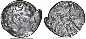 PHOENICIA. Tyre. Ca. 126/5 BC-AD 65/6. AR half-shekel (20mm, 6.31 gm, 1h). NGC Choice VF 4/5 - 3/5. Uncertain civic year. Laureate bust of Melqart rig...