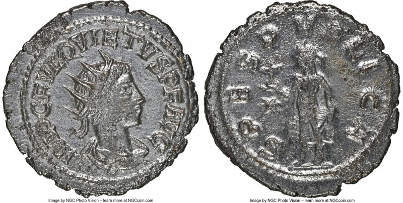 Quietus (AD 260-261). BI antoninianus (21mm, 3.69 gm, 6h). NGC AU 3/5 - 2/5, Sil...