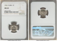 Republic Centavo 1961 MS65 NGC, Philadelphia mint, KM9.2. Original mint bloom with champagne tone. 

HID09801242017

© 2020 Heritage Auctions | Al...