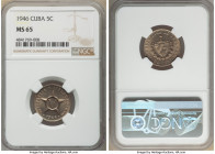 Republic 5 Centavos 1946 MS65 NGC, Philadelphia mint, KM11.3. Lustrous surfaces with sangria toning. 

HID09801242017

© 2020 Heritage Auctions | ...