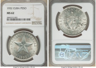 Republic "Star" Peso 1932 MS62 NGC, Philadelphia mint, KM15.2.

HID09801242017

© 2020 Heritage Auctions | All Rights Reserved