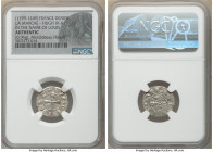 La Marche. Hugh IX-X 4-Piece Lot of Certified Deniers ND (1198-1249) Authentic NGC, Struck in the name of Louis. Weights range from 0.90-0.98gm. Sold ...