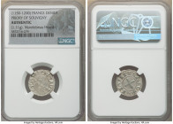 Priory of Souvigny 4-Piece Lot of Certified Deniers ND (1150-1200) Authentic NGC, PdA-2170. Weights range from 0.91-1.11gm. Sold as is, no returns. Ex...
