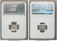 Strasbourg. Anonymous 3-Piece Lot of Certified Deniers (Fleur-de-Lis Bracteates) ND (1300-1500) Authentic NGC, Rob-9051. Weights range from 0.33-0.38g...