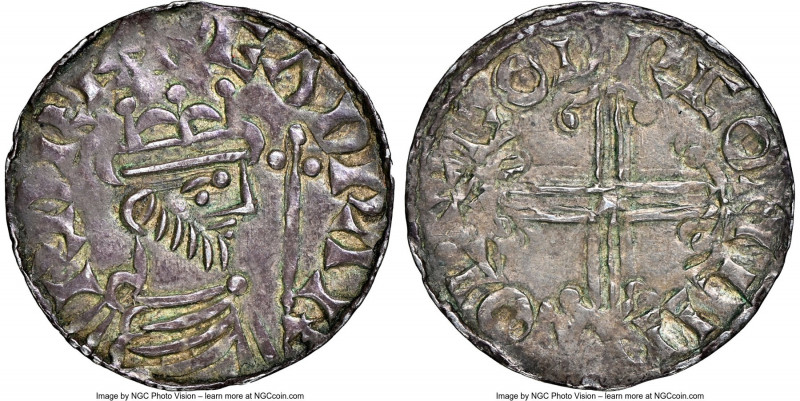 Kings of All England. Edward the Confessor (1042-1066) Penny ND (1059-1062) AU55...