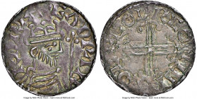 Kings of All England. Edward the Confessor (1042-1066) Penny ND (1059-1062) AU55 NGC, Lincoln mint, Godric as moneyer, Hammer Cross type, S-1182. 1.31...