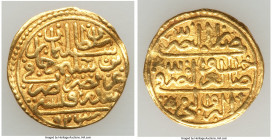 Ottoman Empire. Suleyman I (AH 926-974 / AD 1520-1521) gold Sultani AH 926 (AD 1520/1521) XF, Sidrekipsi mint (in Greece), A-1317. 19.3mm. 3.51gm. 
...