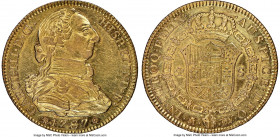 Charles III gold 4 Escudos 1787 M-DV AU Details (Cleaned) NGC, Madrid mint, KM418.1a. AGW 0.3809 oz. 

HID09801242017

© 2020 Heritage Auctions | ...