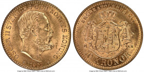 Oscar II gold 10 Kronor 1901-EB MS64 NGC, KM767. AGW 0.1296 oz. 

HID09801242017

© 2020 Heritage Auctions | All Rights Reserved