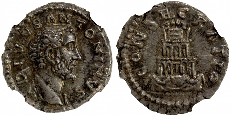 ROMAN EMPIRE: Antoninus Pius, 138-161 AD, AR denarius (3.29g), Rome, RIC-436 (Ma...
