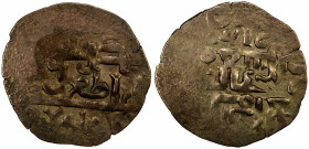 SALGHURID: Tughril b. Sunqur, 1175-1203, AV dinar (3.16g), NM, ND, A-1927H, citing the caliph al-Nasir and the Seljuq of the West Tughril b. Arslan, c...