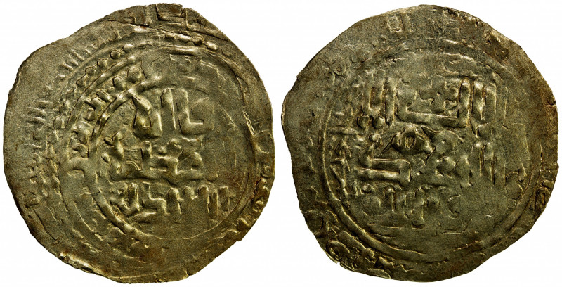 ILKHAN: Anonymous Qa'an al-'Adil, ca. 1245-1284, AV dinar (3.37g), NM, AH671, A-...