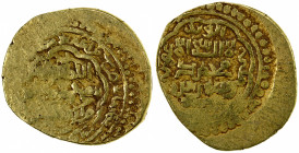 ILKHAN: Sulayman, 1339-1346, AV dinar (3.38g), Maragha, DM, A-F2248, crudely struck, with considerable weakness, Fine, R.
Estimate: $220-280
