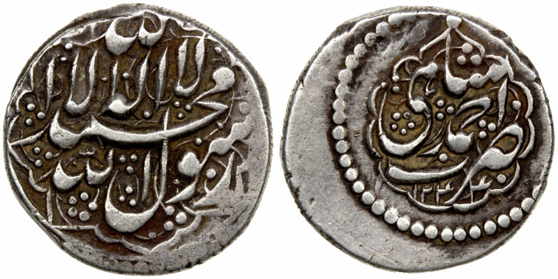 DURRANI: temp. Purdil Khan, 1826-1830/2nd reign, AR rupee (9.10g), Ahmadshahi, A...