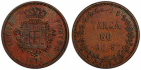 PORTUGUESE INDIA: Luiz I, 1861-1889, AE tanga, 1871, KM-306, an attractive example for type! PCGS graded AU55, ex Joe Sedillot Collection.
Estimate: ...