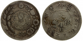 SINKIANG: Kuang Hsu, 1875-1908, AR 5 miscals, Kashgar, AH1327, Y-25.2, ANACS graded VF20.
Estimate: $150-250