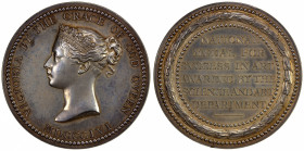GREAT BRITAIN: Victoria, 1837-1901, AR medal (93.64g), 1856, Eimer-1511var, 55mm Queen's silver medal for the Department of Science and Art by W. Wyon...