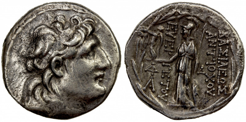 SELEUKID KINGDOM: Antiochos VII Euergetes (Sidetes), 138-129 BC, AR tetradrachm ...