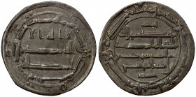 ABBASID: al-Hadi, 785-786, AR dirham (2.74g), al-Haruniya, AH170, A-217.4, Vardanyan-191, Armenian mint, citing the governor Ibrahim, the official Jar...