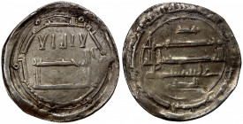 ABBASID: al-Rashid, 786-809, AR dirham (2.79g), Ifriqiya, AH183, A-219.3, citing the governor Muhammad b. al-Makki, VF, R.
Estimate: $100-150