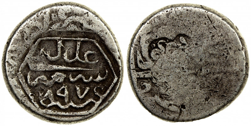 TIMURID: Sultan Husayn, 1469-1506, AR 3 miri (4.68g), NM, AH897, A-E2440, counte...