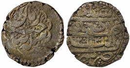 DURRANI: Uncertain Ruler, 1825, BI rupee (9.97g), Ahmadshahi, AH1241, A-C3138, obverse legend sekke-ye saheb zeman, "coin of the ruler at the time", p...