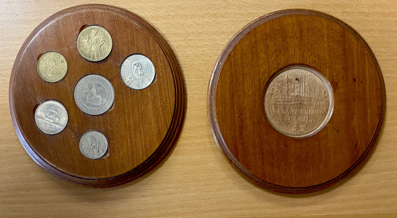 BRAZIL: Republic, 6-coin UNC set, 1932, 400th Anniversary of Colonization, set i...