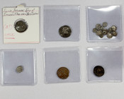 ANCIENT GREECE: LOT of 16 coins, from various parts of the Greek world, including Seleukid: Antiochos I AE unit, Aï Khanoum, SC-441, F-VF, very rare; ...