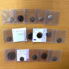 ANCIENT: LOT of 16 coins, including Greek world: Byzantion AR siglos (drachm), Pantikapaion AE17 (Pan), Egypt Ptolemy VI AE25 (Isis), Cappadocia Ariob...