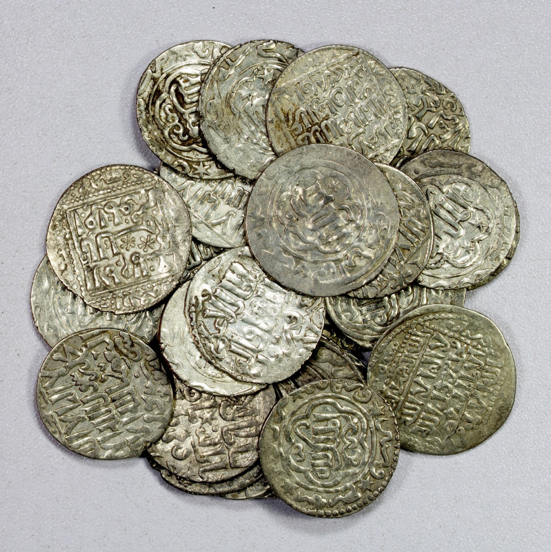 SELJUQ OF RUM: LOT of 27 silver dirhams, including Kaykhusraw II (1 pc); Kayka'u...