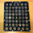CANADA: SET of 51 coins, mostly complete set of Canada large cents from 1858-1920, with only the 1900 missing and replaced by another 1901, otherwise ...