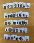 WORLDWIDE: LOT of 37 coins, including Judea (1 pc, Pontius Pilate prutah), Afghanistan/Herat (1), Afghanistan/Qandahar (1), British North Borneo (3), ...