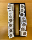 WORLDWIDE: LOT of 185 coins, from Africa, Asia, Europe, and the Pacific, mostly early to mid-20th century, many silver, including among others Africa:...