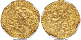 Brittany. François I gold Ecu d'or au chevalier ND (1442-1450) MS61 NGC, Rennes mint, Fr-95, Dup-318, Boudeau-124, PdA-1195 var. (legends), Bigot-1089...
