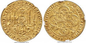 Philippe VI (1328-1350) gold Parisis d'Or ND (from 1329) MS63 NGC, Paris mint, Fr-264, Ciani-268, Lafaurie-252, Dup-248. 6.99gm. Emission from 6 Septe...