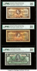 Bermuda Bermuda Government 5 Shillings 12.5.1937; 1.5.1957 Pick 8b; 18b Two Examples PMG Very Fine 25; Choice Very Fine 35; Canada Bank of Canada $1 2...