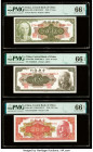 China Central Bank of China 5; 10; 20 Yuan 1945 (2); 1948 Pick 388; 390; 401 Three Examples PMG Gem Uncirculated 66 EPQ (3). 

HID09801242017

© 2020 ...