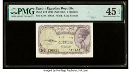 Egypt Egyptian Republic 5 Piastres 1940 (ND 1952) Pick 172 PMG Choice Extremely Fine 45 EPQ. 

HID09801242017

© 2020 Heritage Auctions | All Rights R...