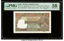 India Government of India 5 Rupees ND (1928-35) Pick 15a Jhun3.5.1A-B PMG Choice About Unc 58. Staple holes are present on this example.

HID098012420...