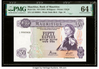 Mauritius Bank of Mauritius 50 Rupees ND (1967) Pick 33c PMG Choice Uncirculated 64 EPQ. 

HID09801242017

© 2020 Heritage Auctions | All Rights Reser...