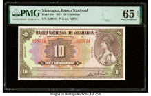 Nicaragua Banco Nacional 10 Cordobas 1951 Pick 94c PMG Gem Uncirculated 65 EPQ. 

HID09801242017

© 2020 Heritage Auctions | All Rights Reserved