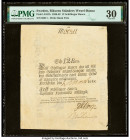 Sweden Riksens Standers Wexel-Banco 12 Schillingar Banco 1849 Pick A101b PMG Very Fine 30. Previous mounting is noted on this example.

HID09801242017...