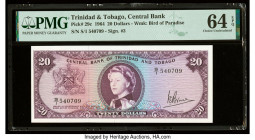 Trinidad & Tobago Central Bank of Trinidad and Tobago 20 Dollars 1964 Pick 29c PMG Choice Uncirculated 64 EPQ. 

HID09801242017

© 2020 Heritage Aucti...
