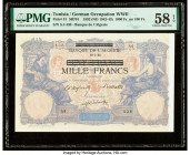 Tunisia Banque de l'Algerie 1000 Francs on 100 Francs 16.5.1892 (ND 1942-43) Pick 31 PMG Choice About Unc 58 EPQ. 

HID09801242017

© 2020 Heritage Au...