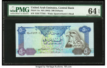 United Arab Emirates Central Bank 500 Dirhams ND (1983) Pick 11a PMG Choice Uncirculated 64 EPQ. 

HID09801242017

© 2020 Heritage Auctions | All Righ...